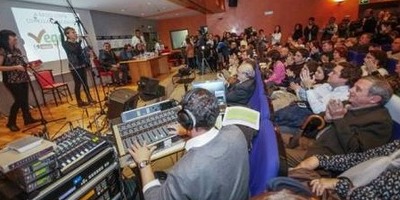 1er A Radio Conta / salón de actos de la ONCE de a Coruña / 28 dic 2013